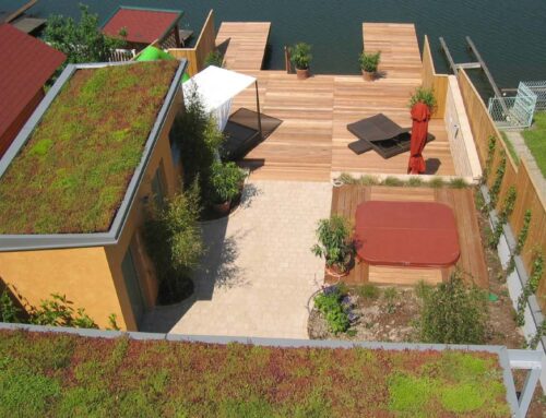 Der Garten am Dach!